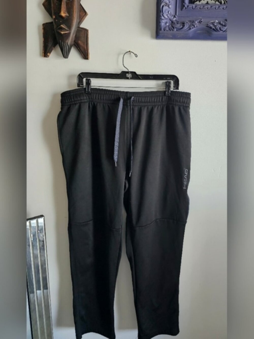 Head Black Sweatpants Relaxed Fit